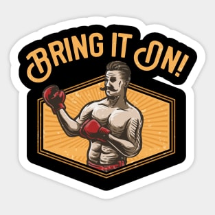 Boxer Bring it on Sticker